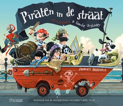 Piraten in de straat, Jonny Duddle - Gebonden - 9789026166815