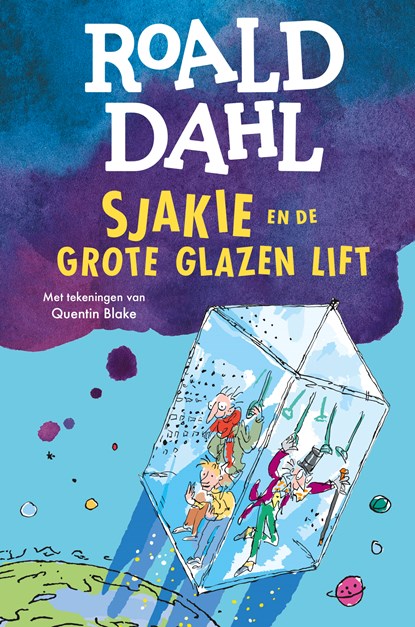 Sjakie en de grote glazen lift, Roald Dahl - Gebonden - 9789026169816
