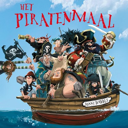 Het piratenmaal, Jonny Duddle - Luisterboek MP3 - 9789026170171