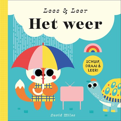 Lees & leer: het weer (kartonboek), David Miles - Gebonden - 9789026172885