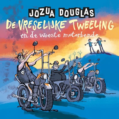 De vreselijke tweeling en de woeste motorbende, Jozua Douglas - Luisterboek MP3 - 9789026173936