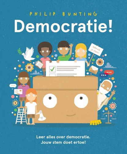 Democratie!, Philip Bunting - Gebonden - 9789026177606