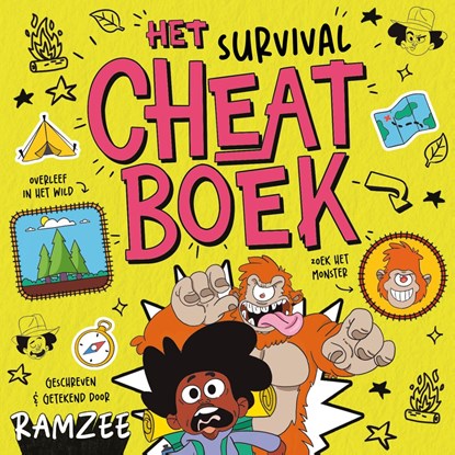 Het Survival Cheatboek, Ramzee - Luisterboek MP3 - 9789026181641