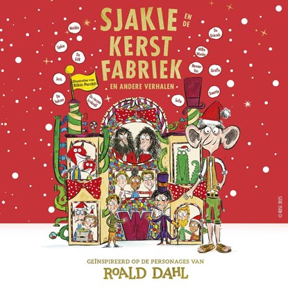 Sjakie en de kerstfabriek en andere verhalen, Roald Dahl ; Sibéal Pounder - Luisterboek MP3 - 9789026182518