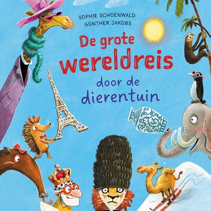 De grote wereldreis door de dierentuin, Sophie Schoenwald ; Günther Jakobs - Luisterboek MP3 - 9789026182846
