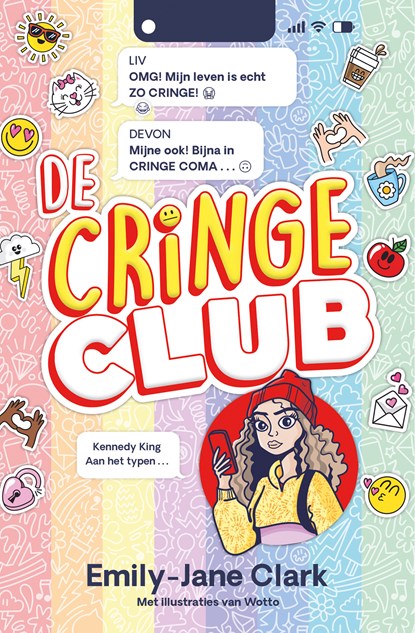 De cringe club, Emily-Jane Clark - Gebonden - 9789026183249
