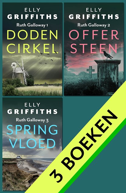 Ruth Galloway-bundel 1 (3-in-1), Elly Griffiths - Ebook - 9789026185472