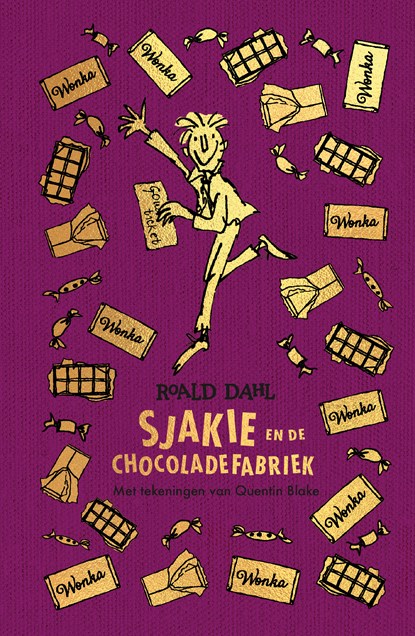 Sjakie en de chocoladefabriek, Roald Dahl - Gebonden - 9789026187827