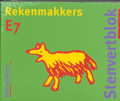 Stenfertblok Rekenmakkers E7, niet bekend - Paperback - 9789026224065