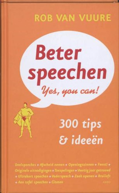 Beter speechen, VUURE, Rob van - Paperback - 9789026322549
