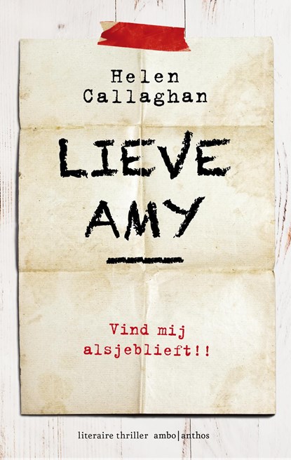 Lieve Amy, Helen Callaghan - Ebook - 9789026334214