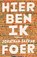 Hier ben ik, Jonathan Safran Foer - Gebonden - 9789026335662