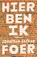 Hier ben ik, Jonathan Safran Foer - Paperback - 9789026340970