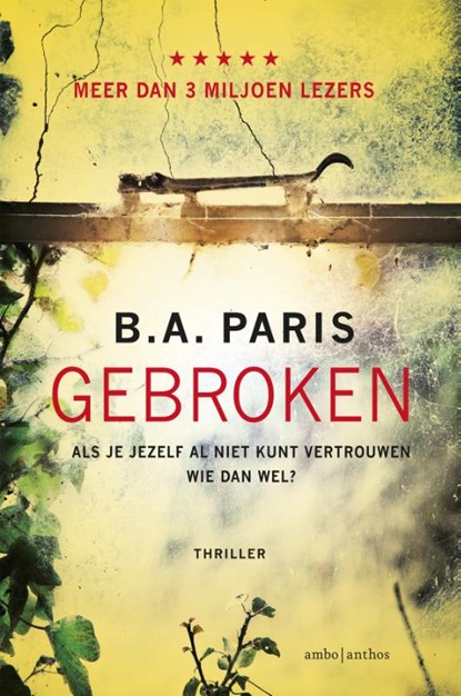 Gebroken, B.A. Paris - Paperback - 9789026342493