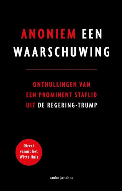 Een waarschuwing, Anoniem - Paperback - 9789026351822