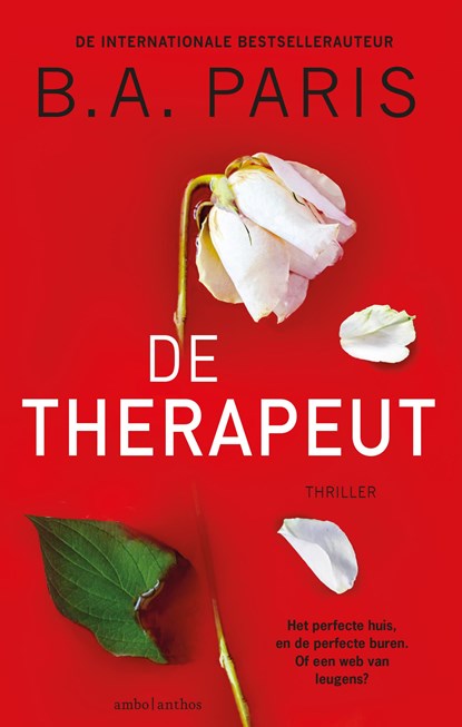 De therapeut, B.A. Paris - Paperback - 9789026355240