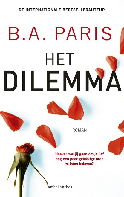 Het dilemma, B.A. Paris - Paperback - 9789026356537