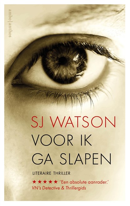 Voor ik ga slapen, SJ Watson - Paperback - 9789026362941