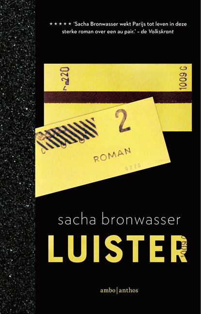 Luister - Limited edition, Sacha Bronwasser - Gebonden - 9789026368646