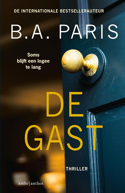 De gast, B.A. Paris - Paperback - 9789026368653