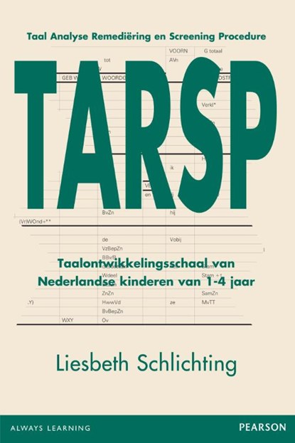 TARSP, L. Schlichting - Paperback - 9789026513558