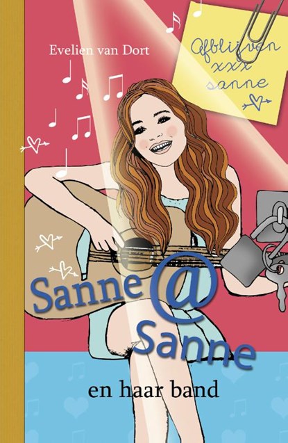 Sanne@Sanne en haar band, Evelien van Dort - Gebonden - 9789026622403
