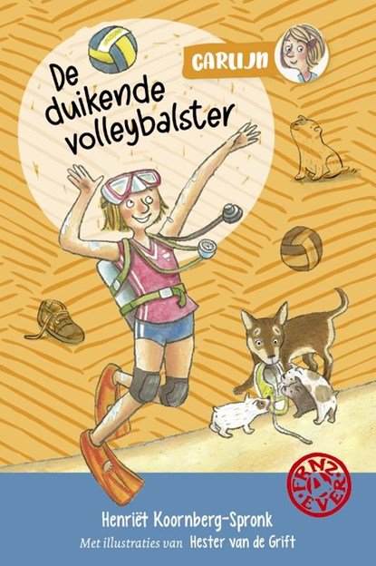 De duikende volleybalster, Henriët Spronk - Paperback - 9789026627569