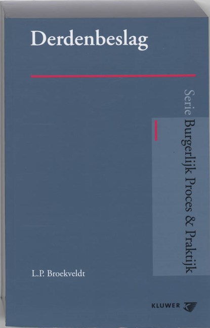 Derdenbeslag, L.P. Broekveldt - Paperback - 9789026841323
