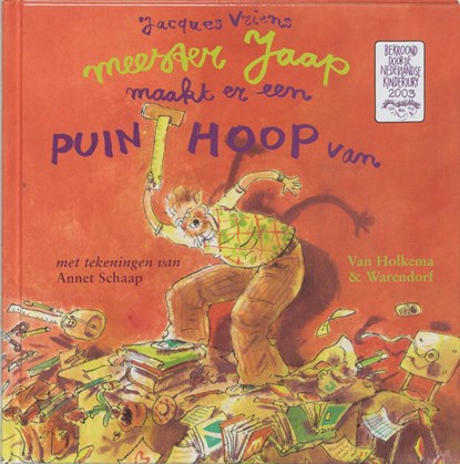 Meester Jaap maakt er een puinhoop van, VRIENS, Jacques - Gebonden - 9789026995859