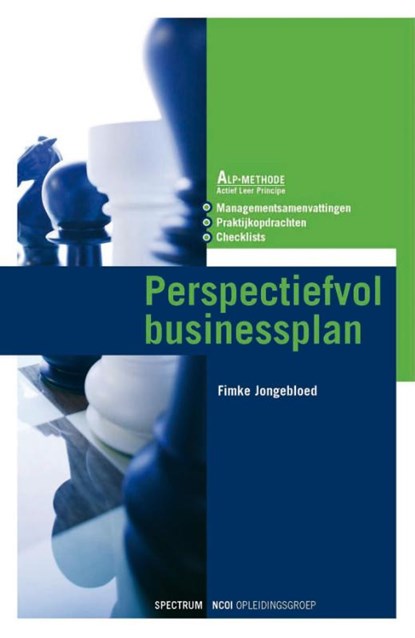 Perspectiefvol businessplan, F. Jongebloed - Paperback - 9789027417473