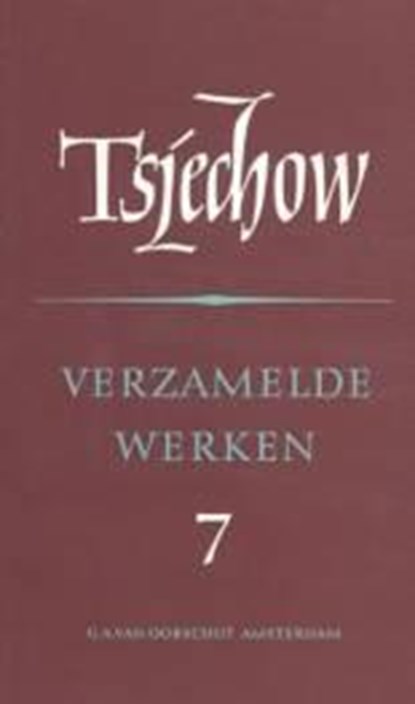 Verzamelde werken 7 Brieven, A.P. Tsjechov - Gebonden - 9789028204225