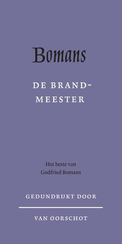De brandmeester, Godfried Bomans - Paperback - 9789028264311