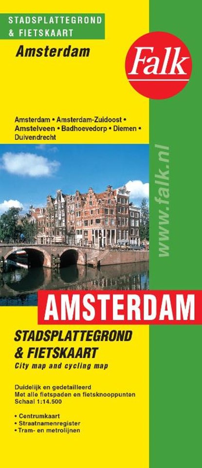 Amsterdam plattegrond, niet bekend - Paperback - 9789028701380
