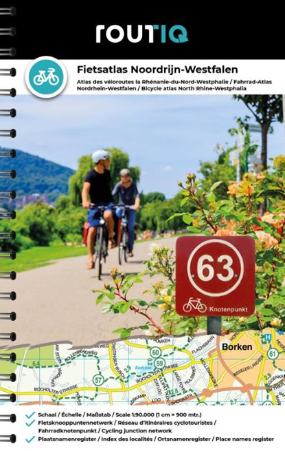 Routiq Fahrrad Knotenpunkten Atlas Nordrhein-Westfalen Nordrhein-Westfalen Routiq Fahrrad Knotenpunkten Atlas, niet bekend - Gebonden - 9789028704015