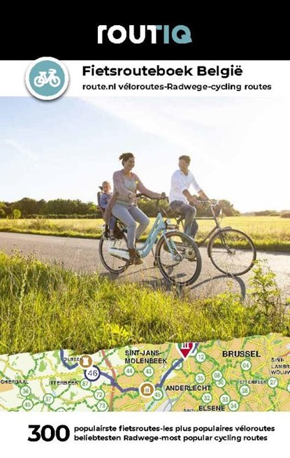 Routiq fietsrouteboek België, niet bekend - Paperback - 9789028704862