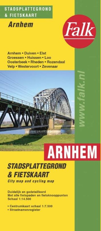 Arnhem plattegrond, niet bekend - Paperback - 9789028708143