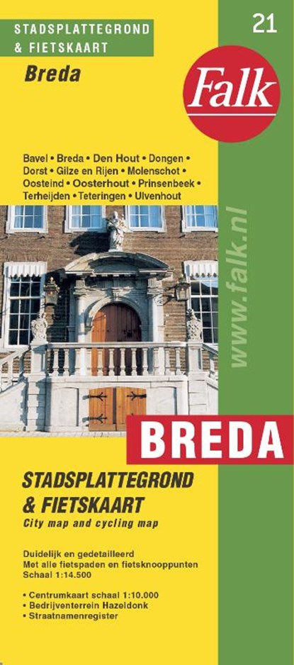 Breda plattegrond, niet bekend - Paperback - 9789028708150