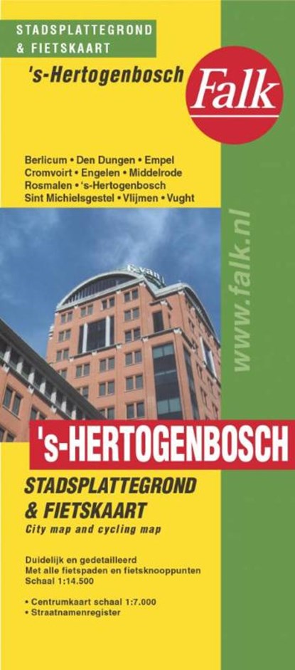 's-Hertogenbosch plattegrond, niet bekend - Paperback - 9789028709881