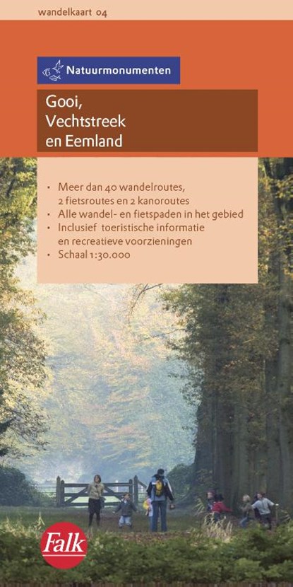 Gooi, Vechtstreek en Eemland, Falkplan ; Vereniging tot Behoud van Natuurmonumenten in Nederland - Losbladig - 9789028725324