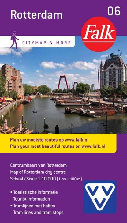 Falk citymap Rotterdam, niet bekend - Gebonden - 9789028726260