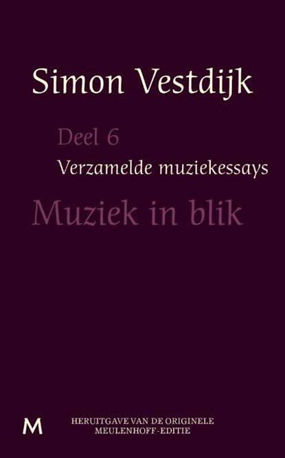 Muziek in blik, Simon Vestdijk - Paperback - 9789029090049