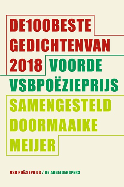 De 100 beste gedichten van 2018, niet bekend - Ebook - 9789029515597