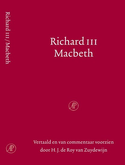 Richard III & Macbeth, SHAKESPEARE, W. - Gebonden - 9789029538244