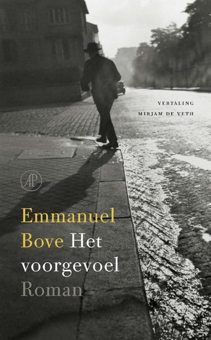 Het voorgevoel, Emmanuel Bove - Gebonden - 9789029539173