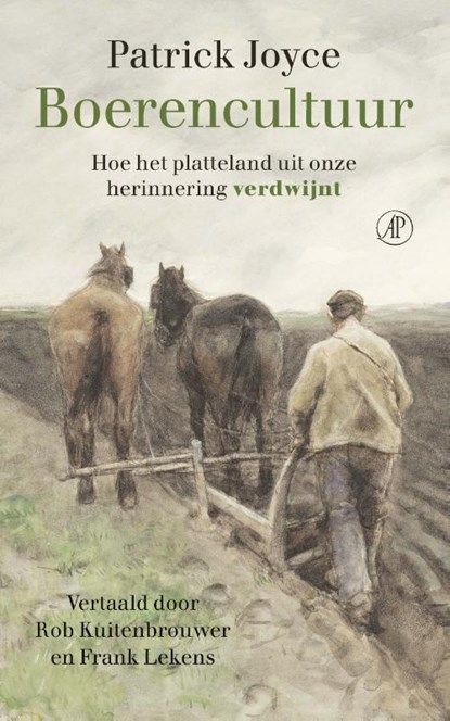 Boerencultuur, Patrick Joyce - Paperback - 9789029547376