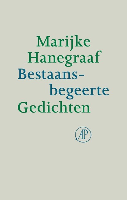 Bestaansbegeerte, Marijke Hanegraaf - Paperback - 9789029547635