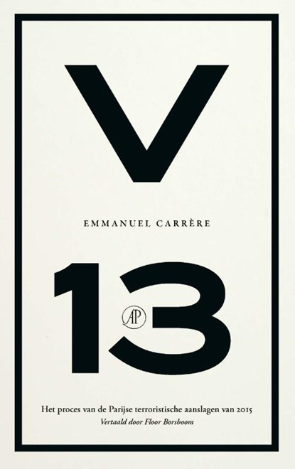 V13, Emmanuel Carrère - Paperback - 9789029550451