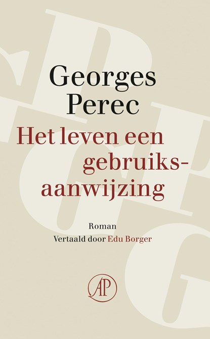 Het leven een gebruiksaanwijzing, Georges Perec - Paperback - 9789029556958