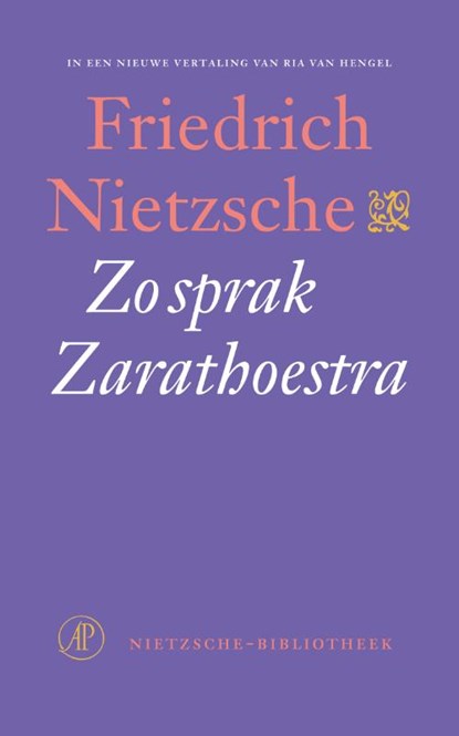 Zo sprak Zarathoestra, Friedrich Nietzsche - Paperback - 9789029588492