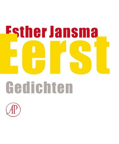 Eerst, Esther Jansma - Ebook - 9789029592543